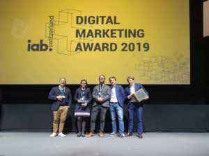 Verleihung des Digital Marketing Awards 2019